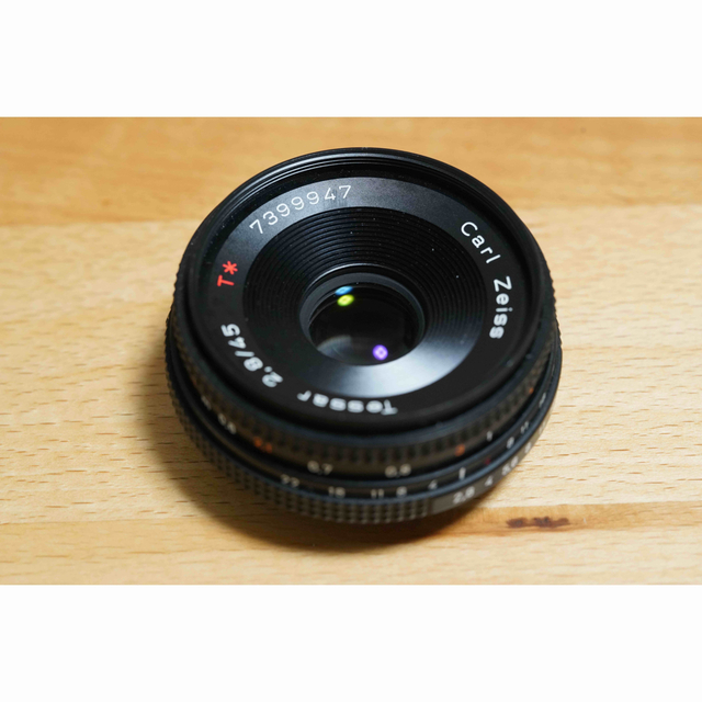 【希少】 Carl Zeiss テッサー 45mm F2.8 MMJ レンズ