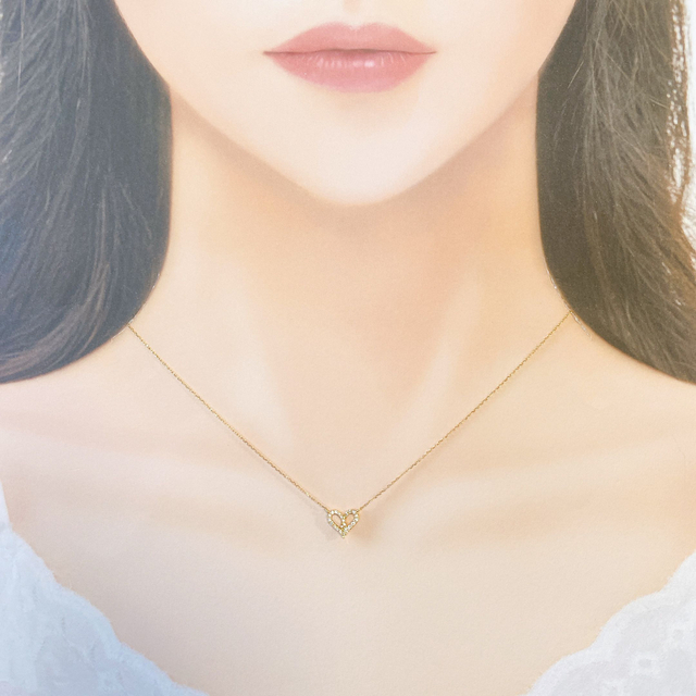 アーカー フィルージュハート フル ネックレス