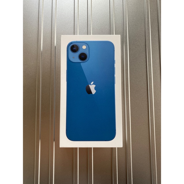 apple iphone13 128gb blueブルー新品未使用　未開封