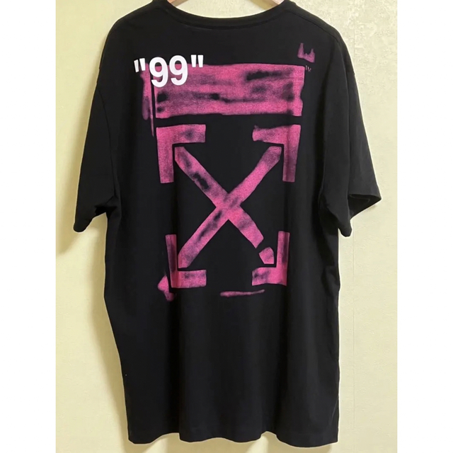 ☆最安値に挑戦OFF-WHITE 19ss 刺繍ドッキング半袖Tシャツ Television