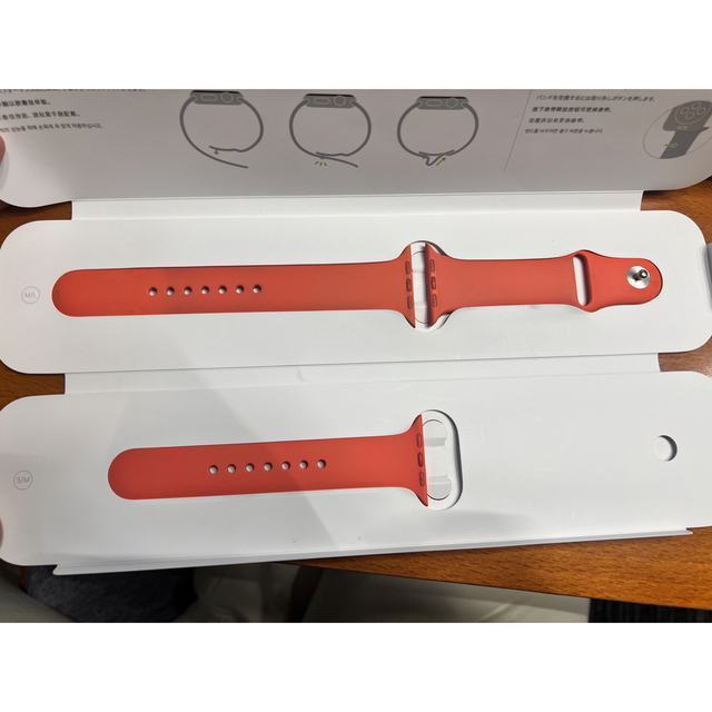 Apple Watch sport band42mm (ピンク)