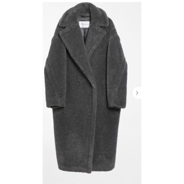 開店祝い Max teddyコートXSグレー Mara 美品⭐︎Max - Mara 毛皮+