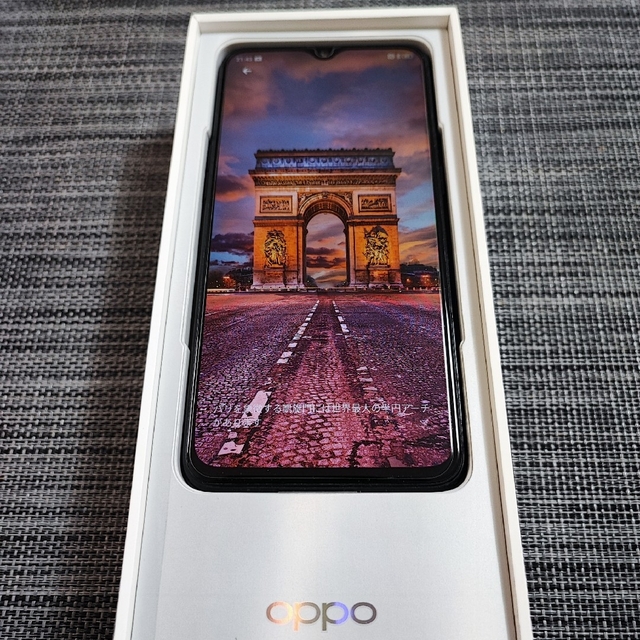 OPPO RenoA ブラック 楽天モバイル版【中古品】 OPPO RenoA ブラック 楽天モバイル版【中古品】