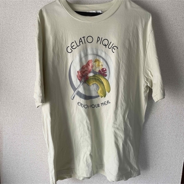 gelato pique(ジェラートピケ)の未着用Tシャツ2枚 レディースのトップス(Tシャツ(半袖/袖なし))の商品写真