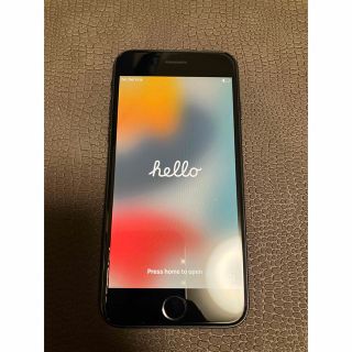 アイフォーン(iPhone)の中古美品　iPhone SE 2世代 64GB ブラックSoftBank(スマートフォン本体)