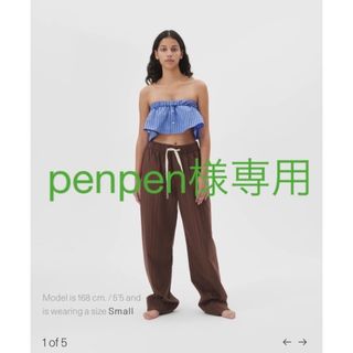 TEKLA Jacquemus コラボ　ウィメンズトップス(ベアトップ/チューブトップ)