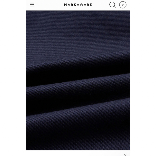 売切価格-2022aw MARKAWARE コンバットドリル グルカトラウザース 売切価格-2022aw MARKAWARE コンバットドリル グルカトラウザース