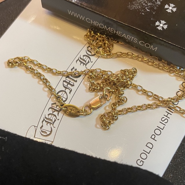 Chrome Hearts(クロムハーツ)のクロムハーツ22k ロールチェーン メンズのアクセサリー(ネックレス)の商品写真