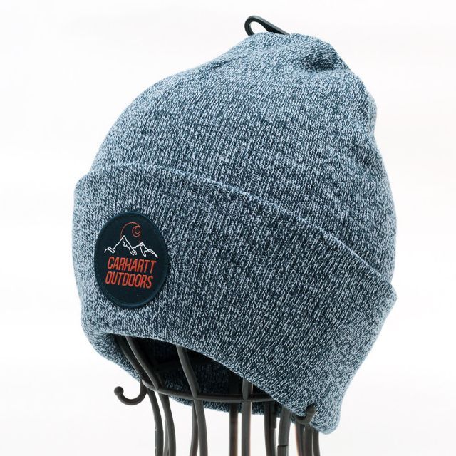 carhartt(カーハート)のニットキャップ 帽子 カーハート ブルー系 105518-NBLU-ABM メンズの帽子(ニット帽/ビーニー)の商品写真