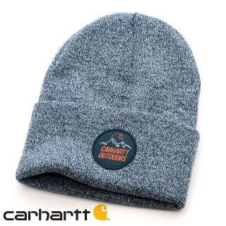 カーハート(carhartt)のニットキャップ 帽子 カーハート ブルー系 105518-NBLU-ABM(ニット帽/ビーニー)