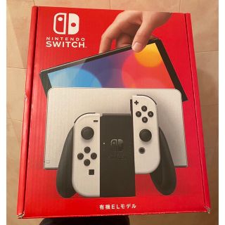 ニンテンドースイッチ(Nintendo Switch)のSWITCH本体 有機ELモデル JCホワイト　中古品(家庭用ゲーム機本体)