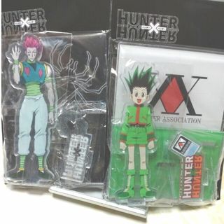 ハンターハンター　アクリルスタンド　ゴン　ヒソカ　HUNTER×HUNTER(その他)