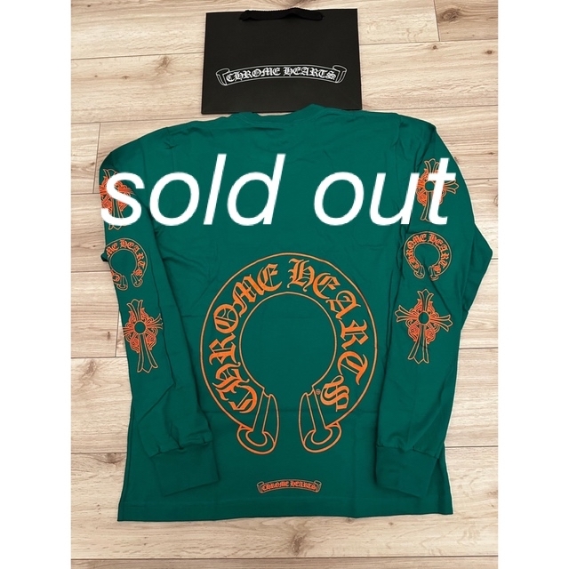 安価 Chrome Hearts 新品 激レア クロムハーツ ロングTシャツ - T