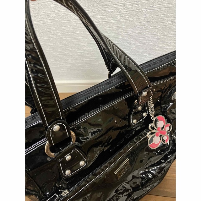 ANNA SUI(アナスイ)のアナスイ エナメル トートバッグ レディースのバッグ(トートバッグ)の商品写真