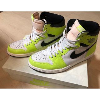 ナイキ(NIKE)のNIKE AIR JORDAN1 RETRO HIGH OG VOLT (スニーカー)