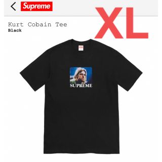 シュプリーム(Supreme)のSupreme Kurt Cobain Tee XL 黒 カート コバーン(Tシャツ/カットソー(半袖/袖なし))