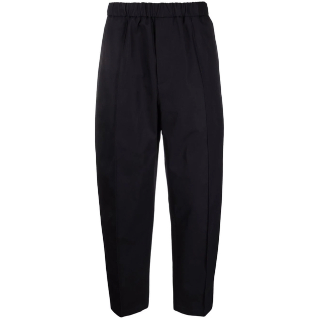 Jil Sander ウールギャバジン イージー スラックス クロップド パンツ