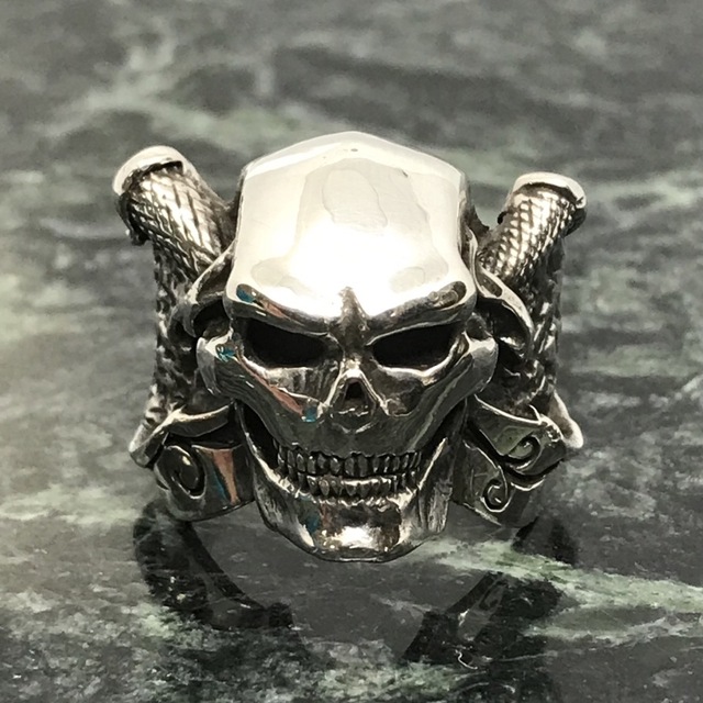 PIRATE Skull Ring CRAZY PIG