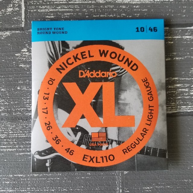 新品　D'Addario ダダリオ エレキギター弦 EXL110 楽器のギター(弦)の商品写真