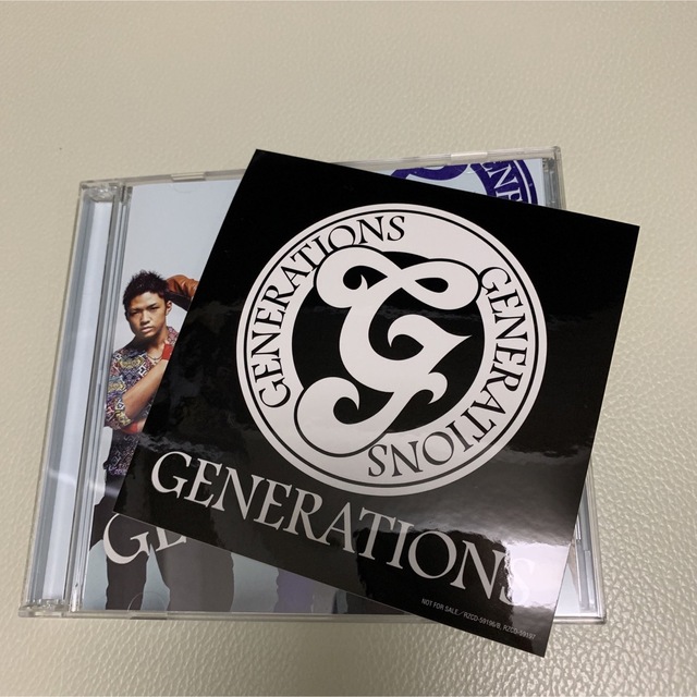 GENERATIONS(ジェネレーションズ)のBRAVE IT OUT（期間限定生産盤）ステッカー付き エンタメ/ホビーのエンタメ その他(その他)の商品写真