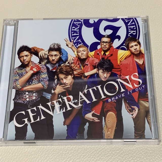 GENERATIONS(ジェネレーションズ)のBRAVE IT OUT（期間限定生産盤）ステッカー付き エンタメ/ホビーのエンタメ その他(その他)の商品写真