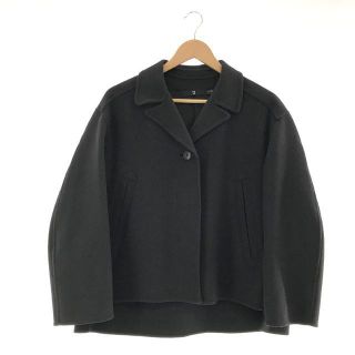 【美品】  UNIQLO / ユニクロ | UNIQLO +J ウールジャケットコート | S | ダークグレー | メンズ(その他)