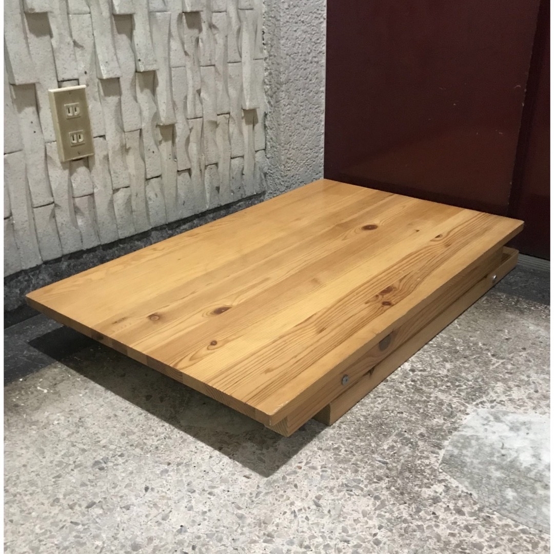 MUJI (無印良品) - パイン材 テーブル 折りたたみ式 muji MUJI MUJI (無印良品) - パイン材 テーブル 折りたたみ式 muji MUJI