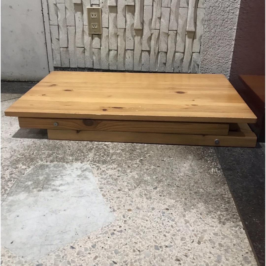 MUJI (無印良品) - パイン材 テーブル 折りたたみ式 muji MUJI MUJI (無印良品) - パイン材 テーブル 折りたたみ式 muji MUJI