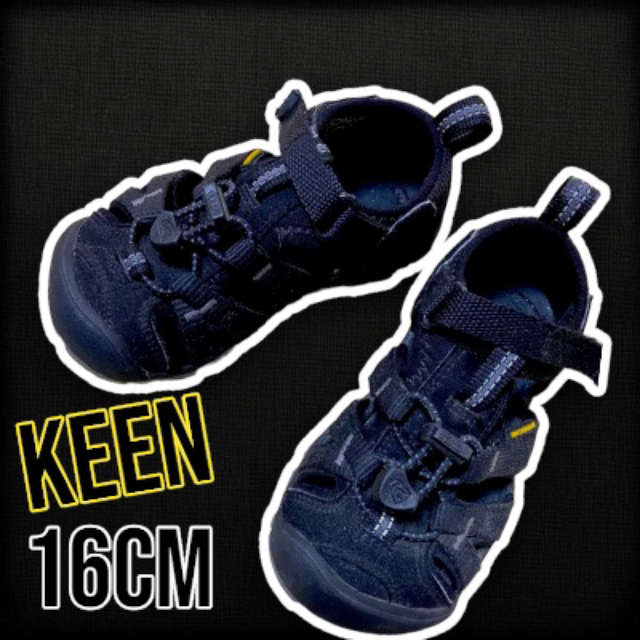 KEEN(キーン)のちぇり様　美品⭐︎KEEN 16cm キッズ/ベビー/マタニティのキッズ靴/シューズ(15cm~)(サンダル)の商品写真