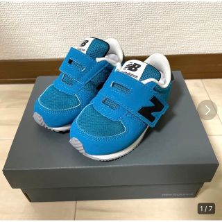 ニューバランス(New Balance)の【新品未使用】ニューバランス　スニーカー　スカイブルー　13㎝(スニーカー)