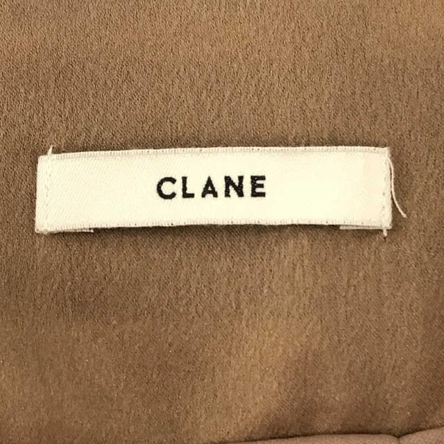 CLANE(クラネ)のCLANE / クラネ | ベルテットサテンロングパンツ | 0 | ベージュ | レディース レディースのパンツ(その他)の商品写真