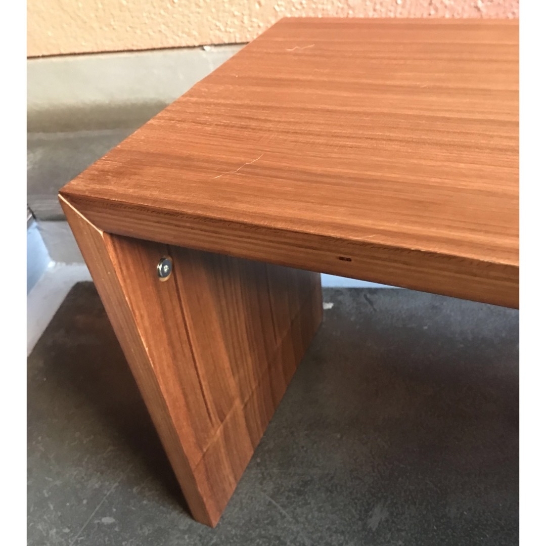MUJI (無印良品) - 無印良品 コの字の家具 MUJI ミニテーブル MUJI (無印良品) - 無印良品 コの字の家具 MUJI ミニテーブル