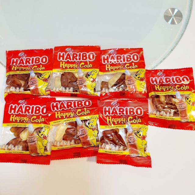 KALDI(カルディ)のハリボー HARIBO ハッピーコーラ グミ 10g×7袋 食品/飲料/酒の食品(菓子/デザート)の商品写真