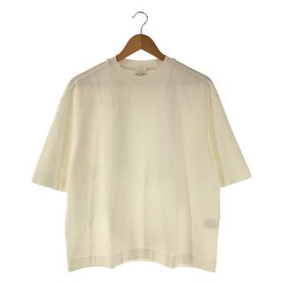 シンゾーン(Shinzone)の【美品】  Shinzone / シンゾーン | 2021SS | SMART TEE SHIRT スーピマ コットン スムース スマート Tシャツ カットソー | F | ホワイト | レディース(Tシャツ(半袖/袖なし))