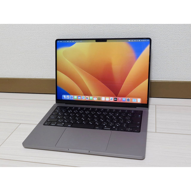 Mac (Apple)(マック)のM2Pro MacBookPro 14 メモリ16GB SSD512GB スマホ/家電/カメラのPC/タブレット(ノートPC)の商品写真