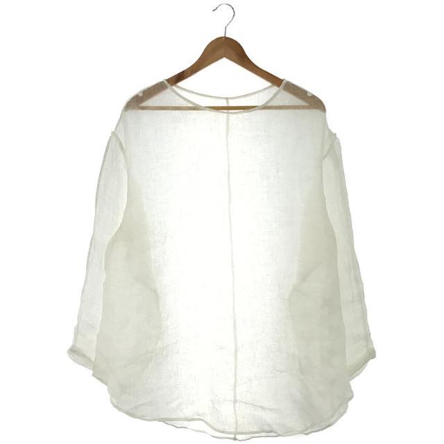 新品】 エリコカトリ / ERiKOKATORi | linen gawze see-through 新品】 エリコカトリ / ERiKOKATORi | linen gawze see-through