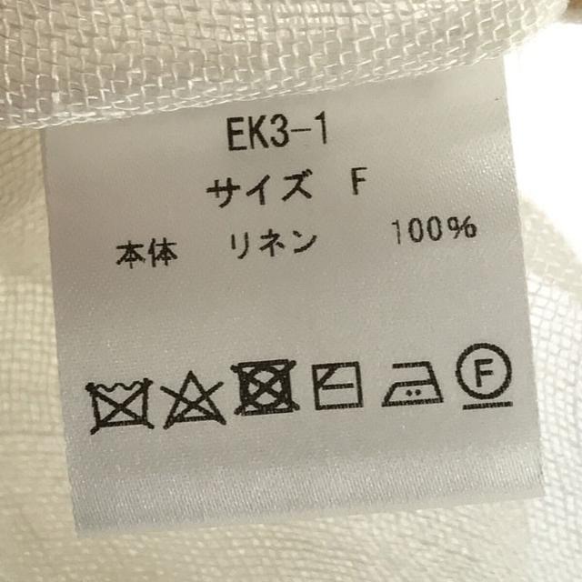 新品】 エリコカトリ / ERiKOKATORi | linen gawze see-through 新品】 エリコカトリ / ERiKOKATORi | linen gawze see-through