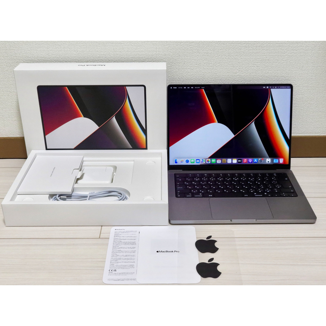 Mac (Apple)(マック)のM1Max メモリ64GB SSD4TB MacBookPro 14インチ スマホ/家電/カメラのPC/タブレット(ノートPC)の商品写真