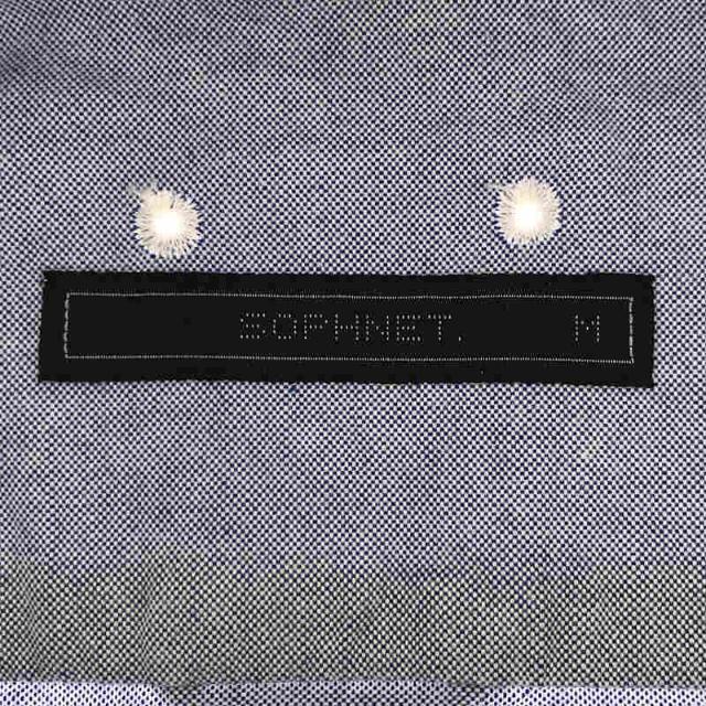 SOPHNET. / ソフネット | STAR EMBROIDERY B.D SHIRT コットン スター 刺繍 ボタンダウン シャツ | M |  ブルー | メンズ