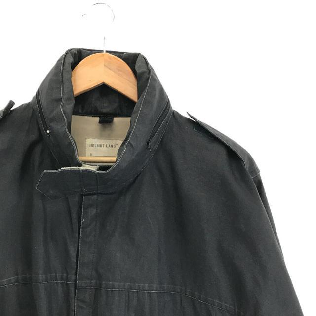 HELMUT LANG(ヘルムートラング)のHELMUT LANG / ヘルムートラング | 1998 | 90s ヴィンテージ 初期 / 顔料コーティング パッカブル ミリタリージャケット | M | ネイビー | メンズ メンズのジャケット/アウター(その他)の商品写真