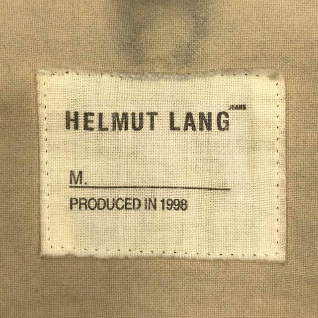 HELMUT LANG(ヘルムートラング)のHELMUT LANG / ヘルムートラング | 1998 | 90s ヴィンテージ 初期 / 顔料コーティング パッカブル ミリタリージャケット | M | ネイビー | メンズ メンズのジャケット/アウター(その他)の商品写真