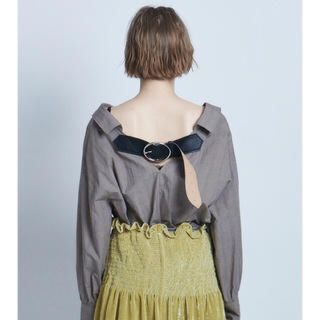 クライ(Cry. STORE)のCRY. チェック シャツ ブラウス バック ベルト(シャツ/ブラウス(長袖/七分))