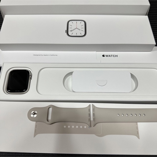 好きに Apple Watch - Apple Watch Series 7 45mm ステンレススチール