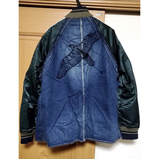 標準小売価格 SACAI × Dr.woo タトゥー刺繍 デニムスカジャン