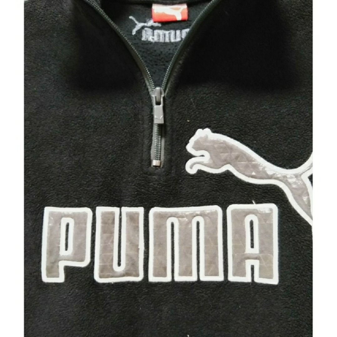 PUMA(プーマ)の【PUMA】ハーフジップフリース130・140cm 男女 ポロシャツ 学校式事 キッズ/ベビー/マタニティのキッズ服男の子用(90cm~)(その他)の商品写真