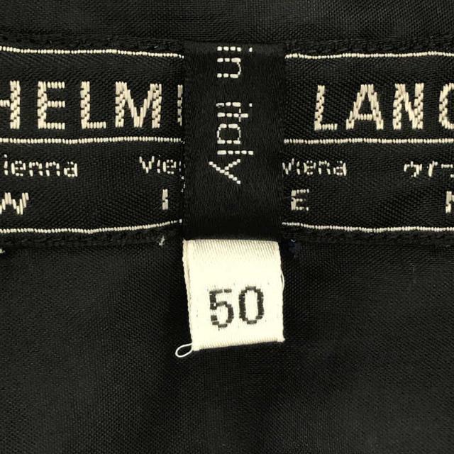 HELMUT LANG(ヘルムートラング)のHELMUT LANG / ヘルムートラング | 1980s 初期 ヴィンテージ / ナイロンシャツ | 50 | ブラック | メンズ メンズのトップス(Tシャツ/カットソー(七分/長袖))の商品写真