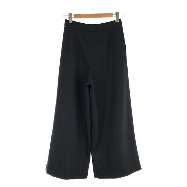 【美品】 DRIES VAN NOTEN / ドリスヴァンノッテン | ウール 2タック ワイド スラックス パンツ | 34 | ダークネイビー | レディース