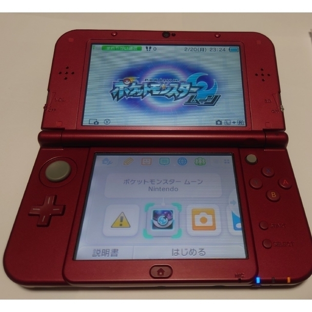 ニンテンドー3DS(ニンテンドー3DS)のnewニンテンドー3ds ll　充電器付き エンタメ/ホビーのゲームソフト/ゲーム機本体(家庭用ゲーム機本体)の商品写真