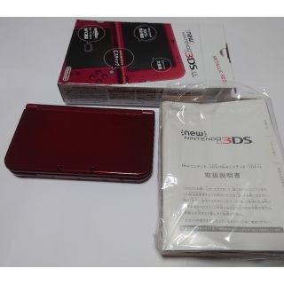 ニンテンドー3DS(ニンテンドー3DS)のnewニンテンドー3ds ll　充電器付き(家庭用ゲーム機本体)