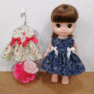 メルちゃんソランちゃんサイズ 服 ワンピース2点セットの通販 by ...